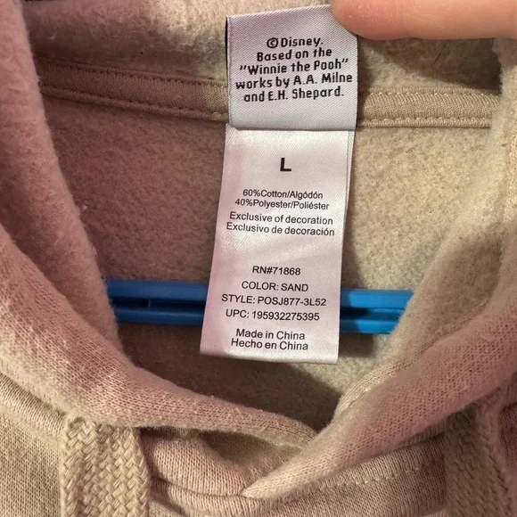 Disney Tan Sweater with Winnie the Pooh Embroidered Design - Picture 5 of 5